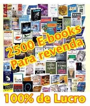 2500 E-books para Revenda
